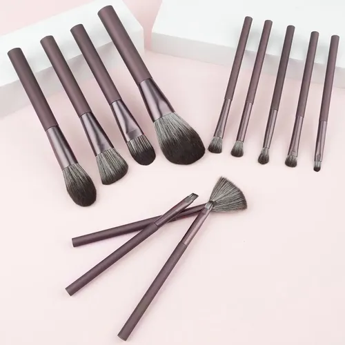 Juego De 12 Pinceles De Maquillaje Sakura