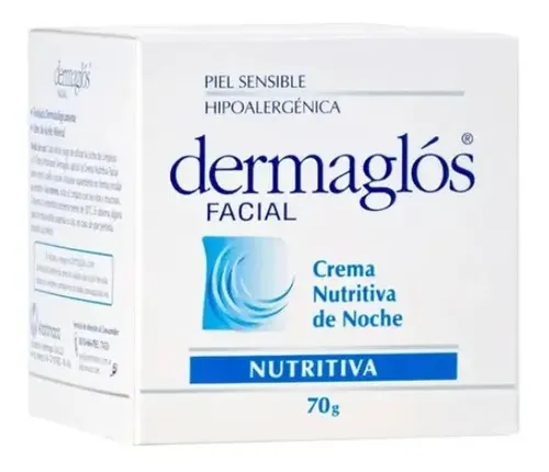 Dermaglós Facial Crema Nutritiva De Noche Piel Normal 70gr