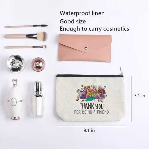 Bolsa De Maquillaje Kdxpbpz Golden Inspired Tv Show Women