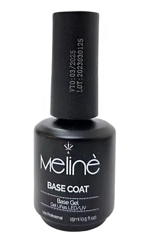 Base Y Top Coat Esmalte Meliné Gel Led/uv Semipermanente