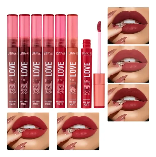Labial Liquido Self Love Matte Pink21 Color Tono 12