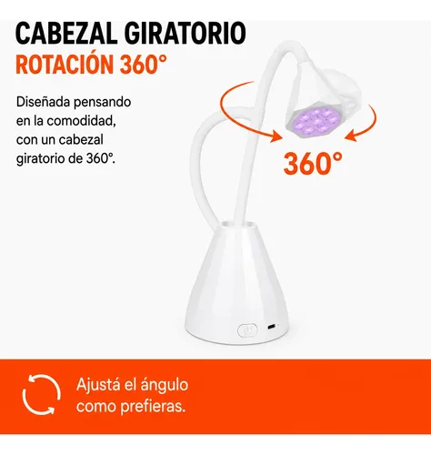 Velador Cabina Uv/led 27w Secador Uñas Esculpidas Gelificada