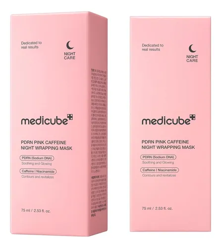 Medicube Pdrn Pink Caffeine Night Wrapping Mask 75ml