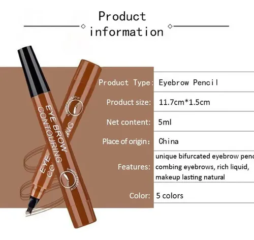 4 Point Eyebrow Para Maquillajes Pencil Mujer On