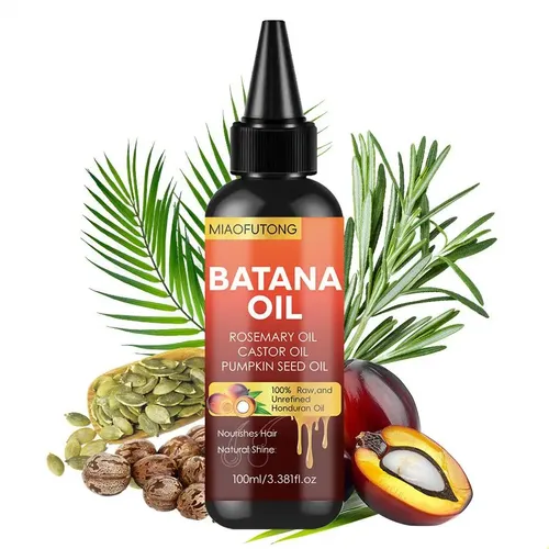 Batana Hair Oil – Aceite Reparador Hidratante Suavizante Par