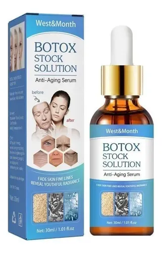 Sérum líquido de rejuvenecimiento con retinol con botox sin cirugía