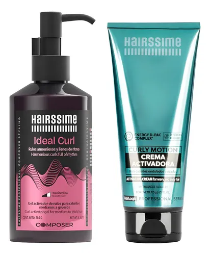 Ideal Curl Y Crema Activadora Curly Motion Hairssime