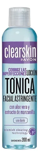 Clearskin Loción Astringente Facial Avon Tati Cosmeticos