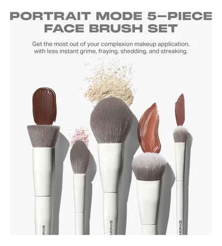 Morphe Portrait Mode 5 Piece Makeup Brush Set – Professional