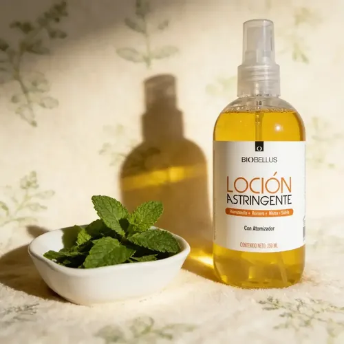 Loción Astringente Biobellus Antiacné para Cutis Graso con Hammamelis 250 mL