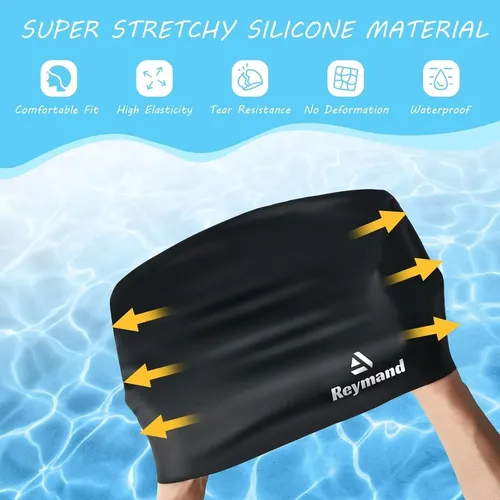 Gorro De Natación Para Niños, Extra Grande, Pack X 2