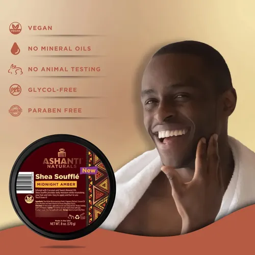 Manteca De Karité Batida Ashanti Naturals Midnight Amber 240