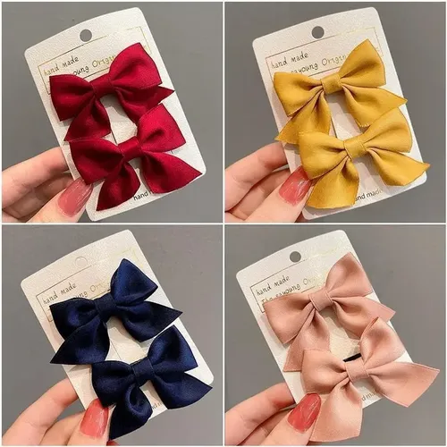 Yn. Accesorios De Peinado Hairpin Mutong Bow Para Niños */