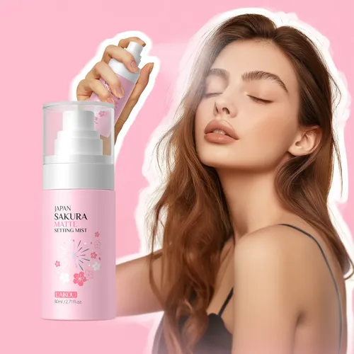Spray Fijador Laikou Sakura: Hidratante, Duradero Y Mate