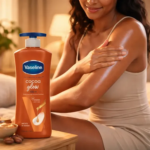 Vaseline Intensive Care Cremacorporal Cocoa Glow Serum 600ml