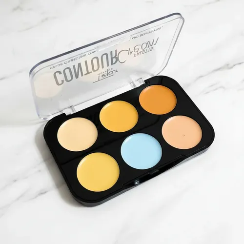 Maquillaje Paleta Concealer Contorno Corrector Cremoso Tejar