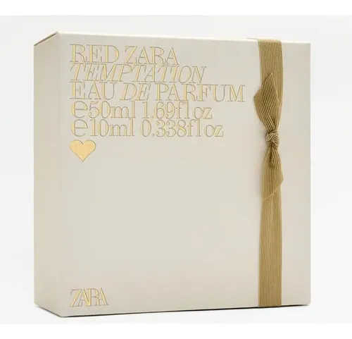 Perfume Zara Red Temptation Eau de Parfum Set 50ml + 10ml Cítrico Mujer