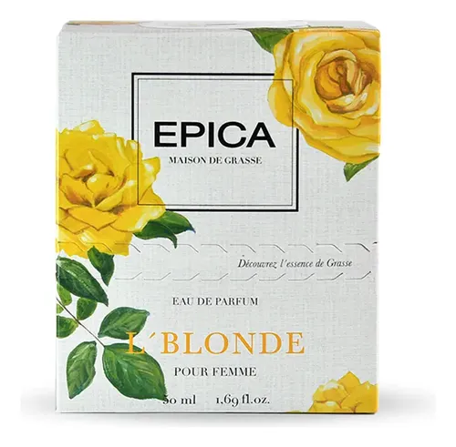 Perfume Epica L’Blonde Mujer Eau de Parfum 50ml Floral Frutal