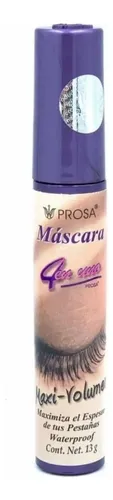 Máscara Para Pestañas Prosa Maxi-volumen A Prueba De Agua