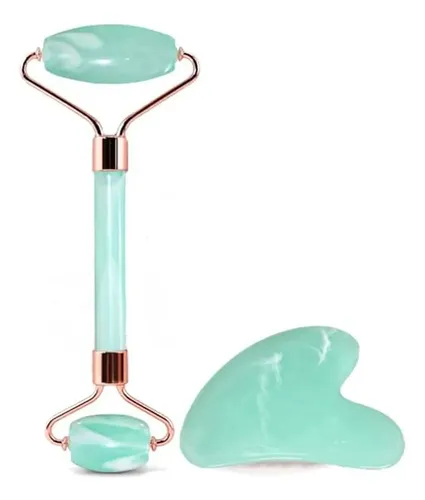 Set De Herramientas Y Rodillos Para Masaje Facial, Masajeado