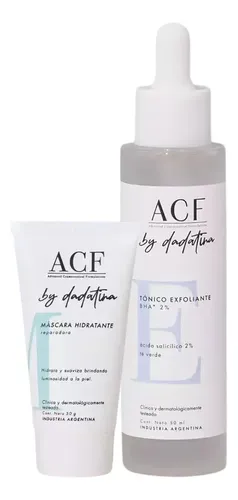Set Exfoliante + Máscara Reparadora + Vincha Acf By Dadatina