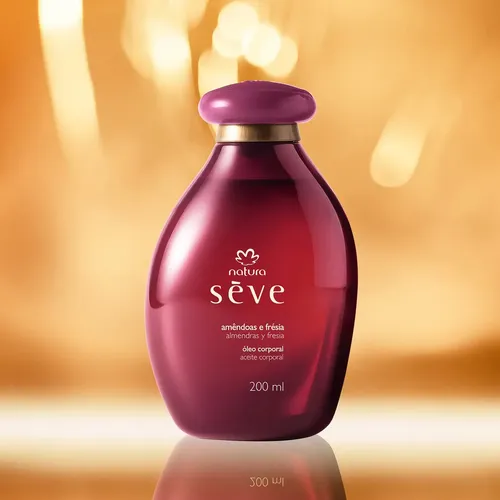 Aceite Corporal Séve Natura – 200ml Fragancia Almendras y Fresia