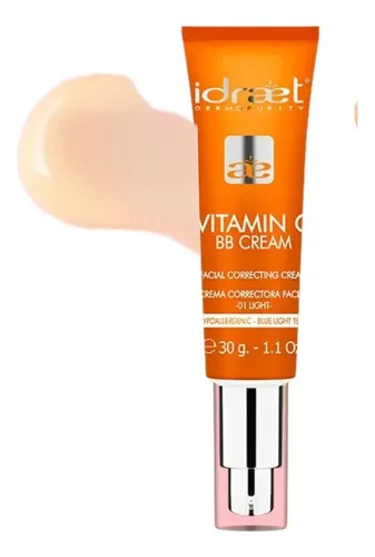 Base Maquillaje Vitamin C Bb Cream Correctora Idraet Light