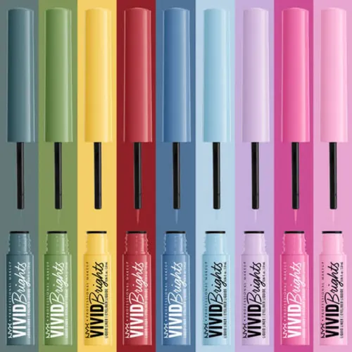 Delineador De Ojos Líquido Nyx Vivid Matte Liquid Liner