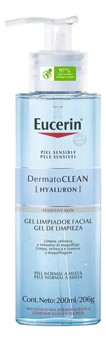 Gel Limpieza Facial Eucerin Dermatoclean Hyaluron 200ml/206g