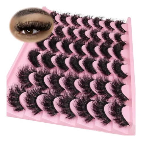 Pestañas Postizas Leafmoon 21 Pares 3 Estilos 8d Volumen
