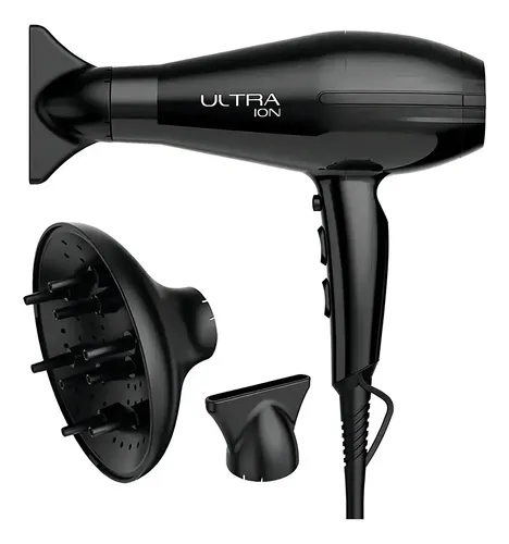 Secador de pelo Gama Italy Professional de 2100 W con difusor negro de