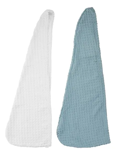 Gorros De Secado De Cabello Para Mujer, 2 Piezas, Fibra De