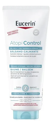 Bálsamo corporal de uso diario Eucerin AtopiControl para piel atópica x 400 ml