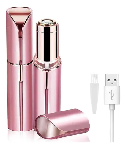 Depiladora Facial Eléctrica Mini Para Mujeres Rosarden Rosa
