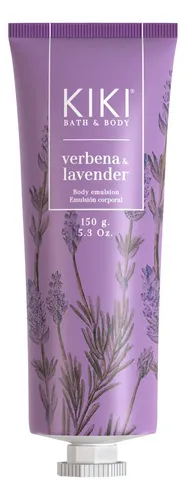 Emulsion Corporal Relajante Verbena Y Lavanda Kiki Idraet
