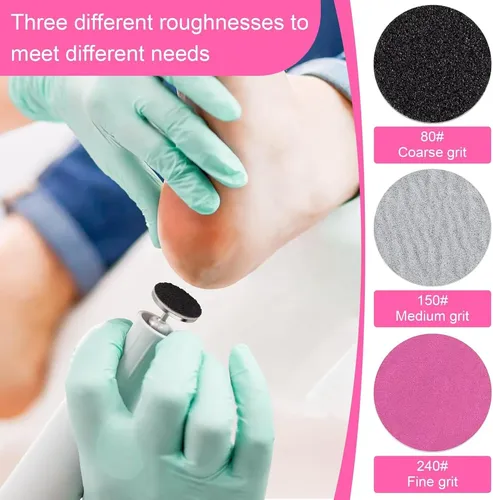 W 60pcs Poda Disco Para Manicure Y Pedicura De Uñas. Z
