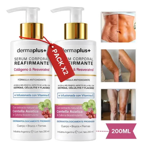 Crema Corporal Reafirmante Colágeno Resveratrol Vitamina E