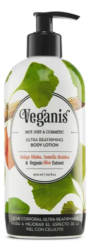 Veganis Leche Ultra Humectante Ginkgo Biloba Para Piel 500