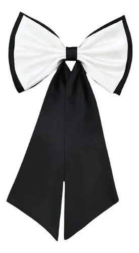 Accesorios Con Lazo De Satén Extraíble Para Blanco Negro