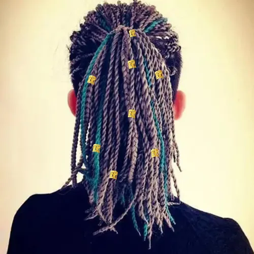100 Cuentas Para Trenzas Y Rastas Accesorios Cabello