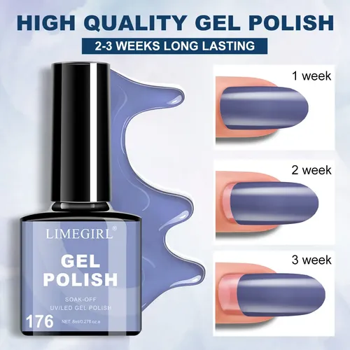12 Colores Gel Semipermanente Con Lámparas Led Uñas