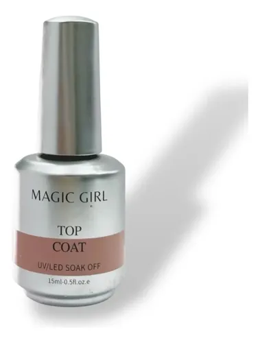 Top Coat Uv Led Soak Off Magic Girl 15 Ml Uñas