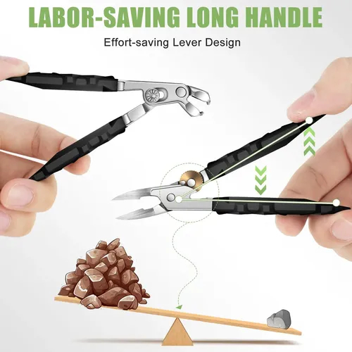 Cortaúñas Handweng Para Uñas Gruesas Con Mango Largo