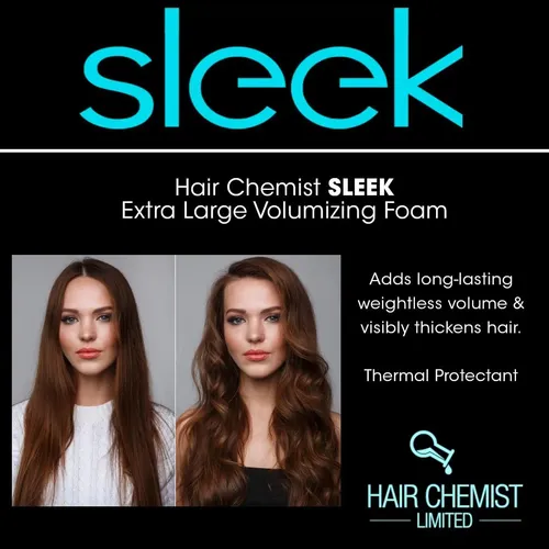 Espuma Voluminizadora Sleek Hair Chemist 8 Oz
