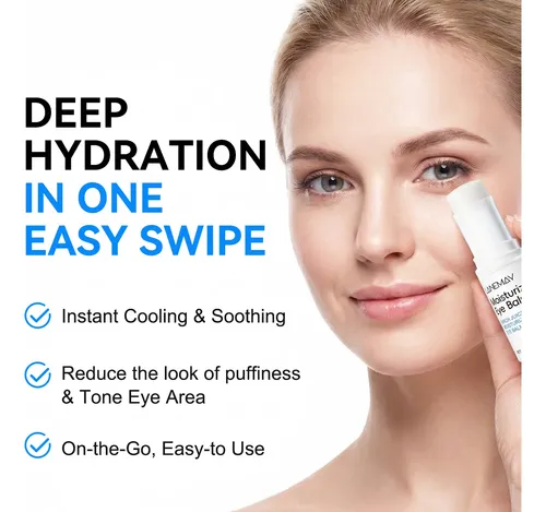 Moisturizing Eye Balm For Puffiness Cooling Hydrating 9g