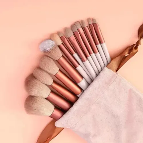 Set De 26 Brochas De Maquillaje Evergreen Bicolor