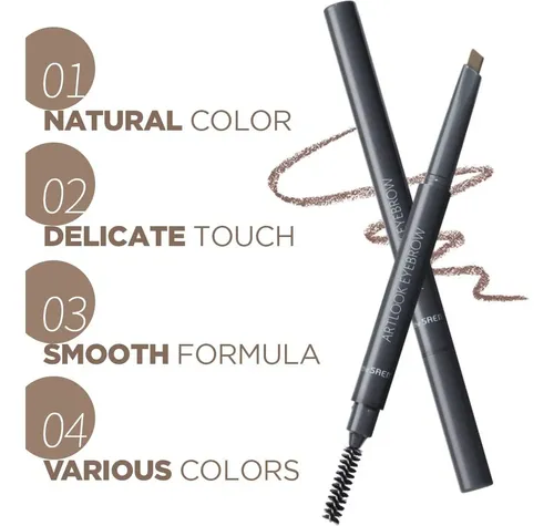 Lápiz Definidor De Cejas Thesaem Artlook 05 Natural Brown