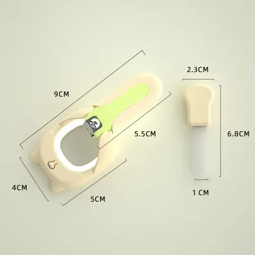 Cortauñas For Niños Con Protección Contra Salpicaduras,