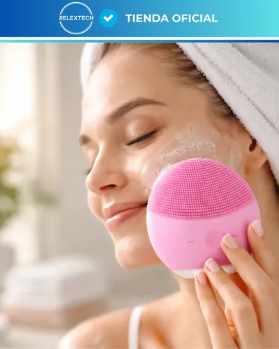 Kit Skincare Masajeador Reductor Limpieza Facial Exfoliador