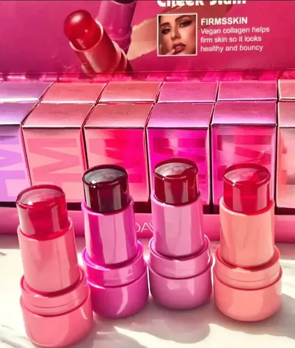 Rubor 3 En 1 ( Labial Y Sombra) Water Jelly Tint Gelatina Hm Tono Del Maquillaje Chill